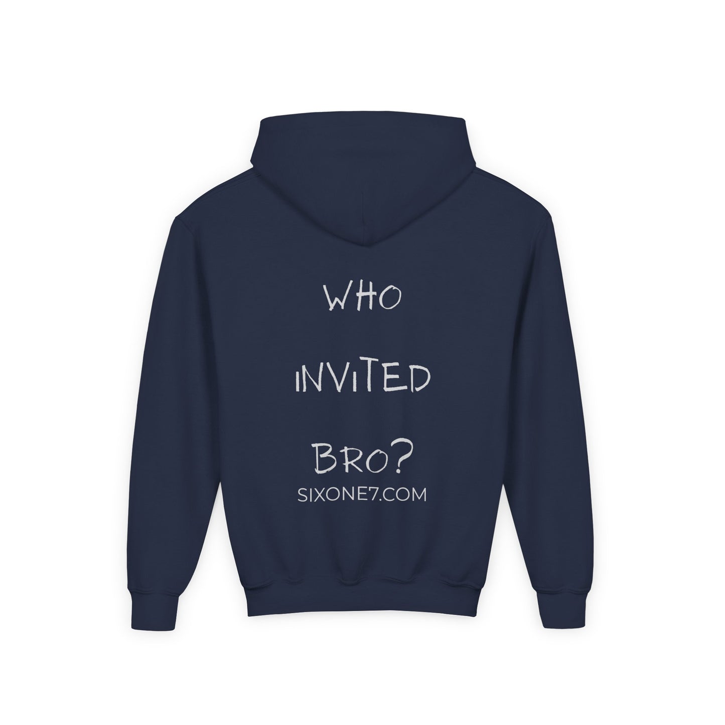 Youth Bull Logo Hoodie — Minimalist Sports-Inspired Kids' Pullover
