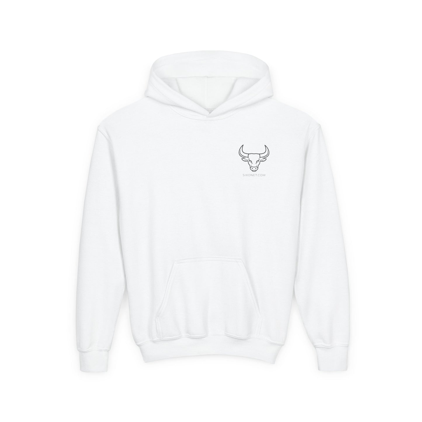 Youth Hoodie — “Homework Deleted Itself” Funny Kids Sweatshirt