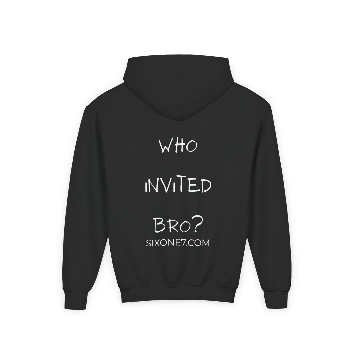 Youth Bull Logo Hoodie — Minimalist Sports-Inspired Kids' Pullover