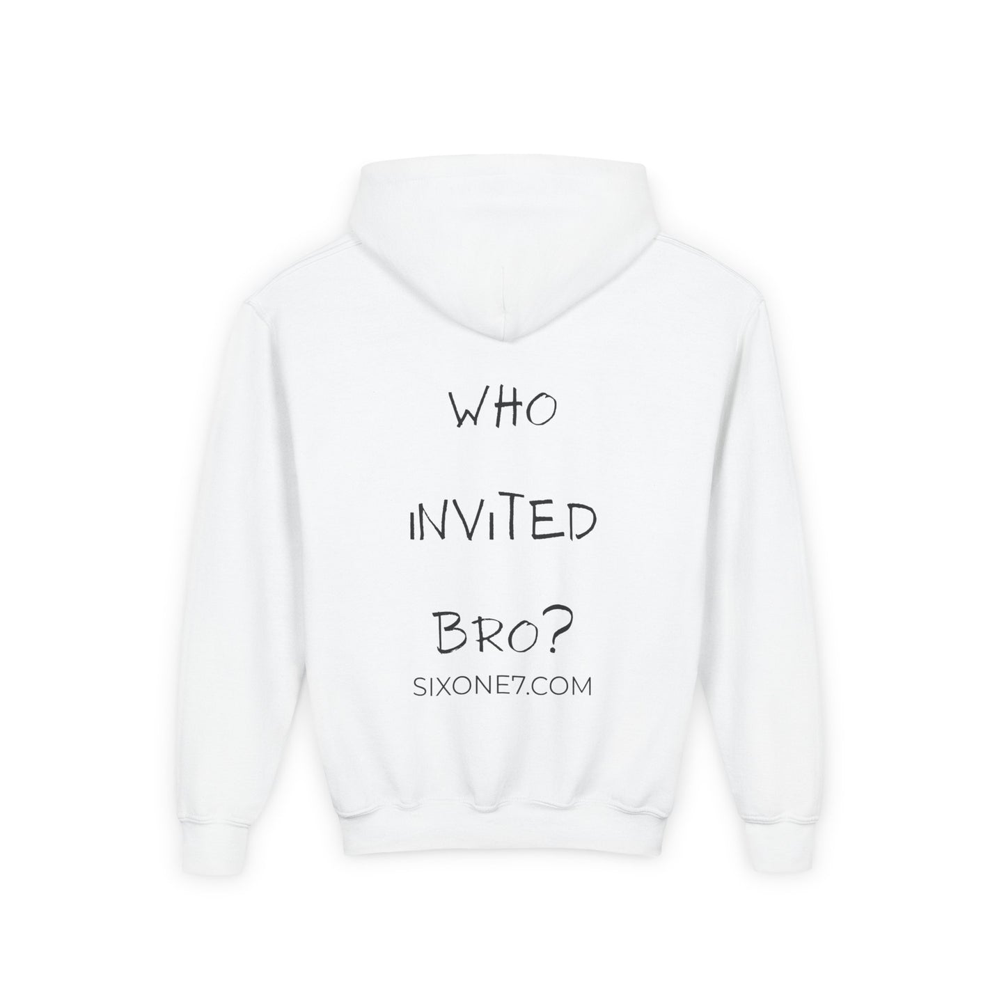 Youth Bull Logo Hoodie — Minimalist Sports-Inspired Kids' Pullover