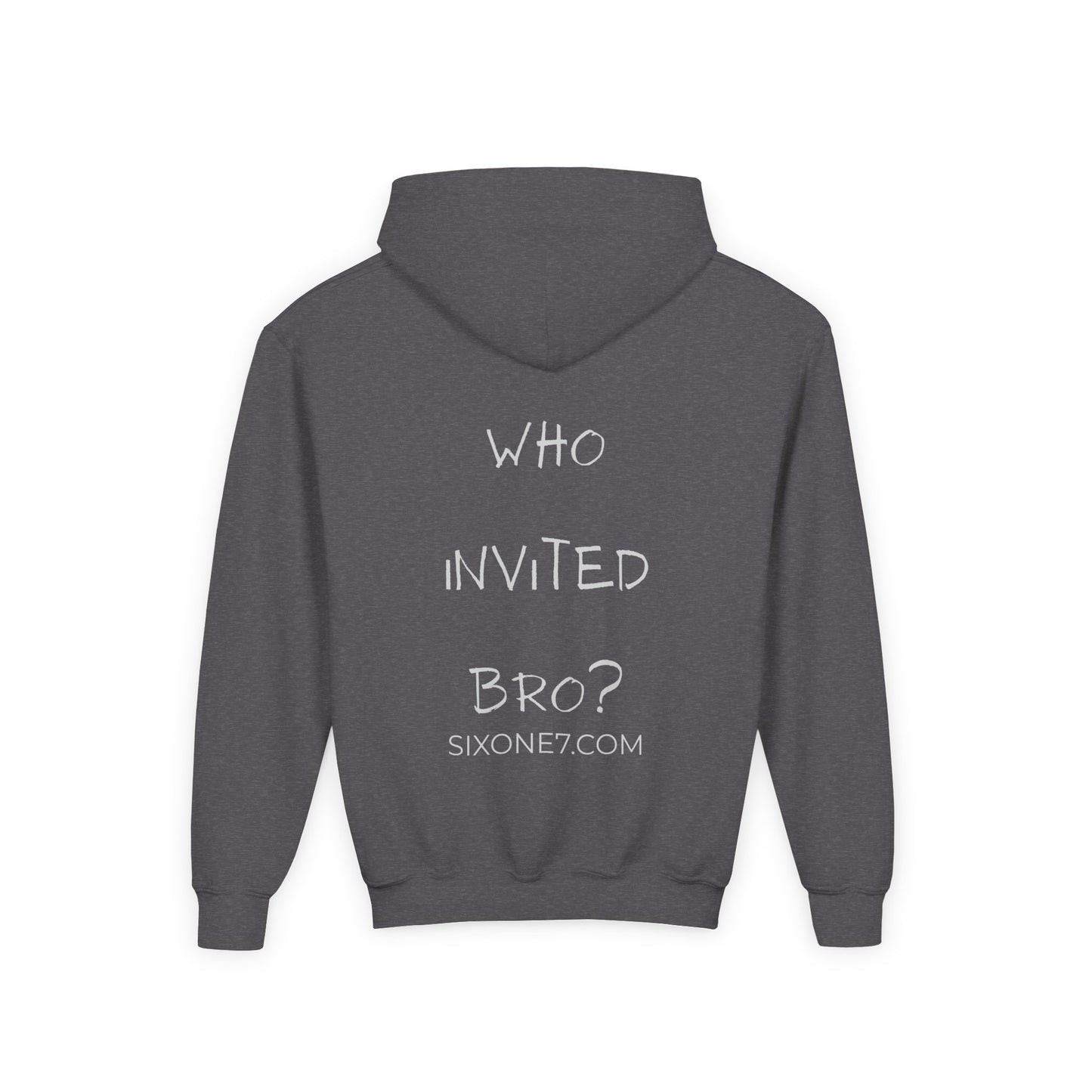 Youth Bull Logo Hoodie — Minimalist Sports-Inspired Kids' Pullover