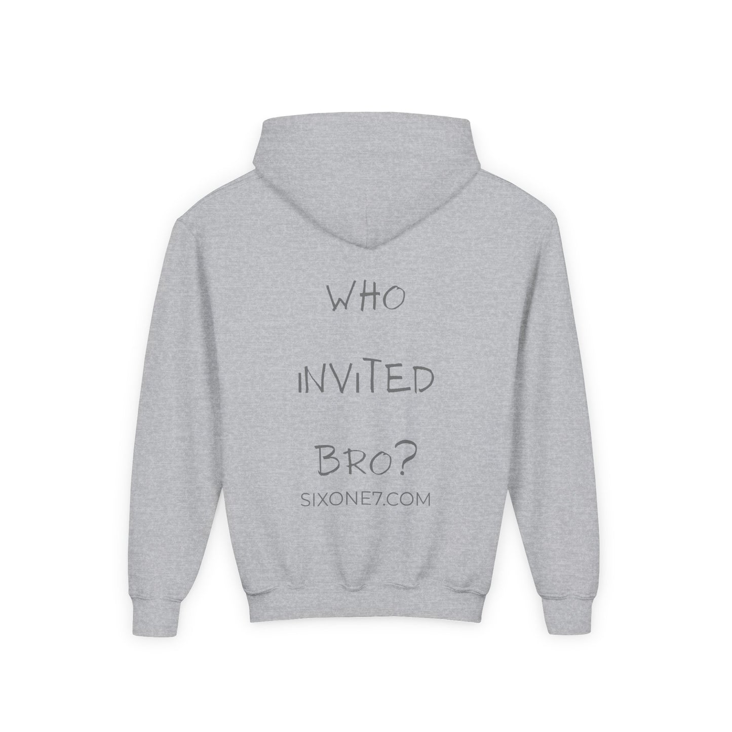 Youth Bull Logo Hoodie — Minimalist Sports-Inspired Kids' Pullover